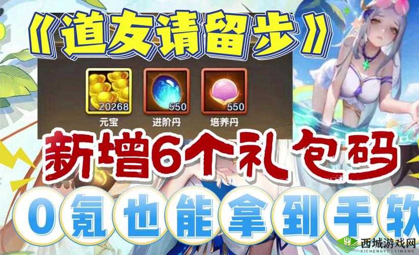 道友请留步 2024 年 5 月 26 日礼包兑换码领取
